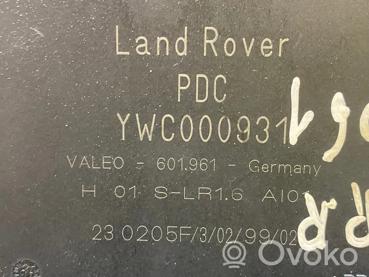 Land Rover Range Rover L322 Unité de commande, module PDC aide au stationnement YWC000931