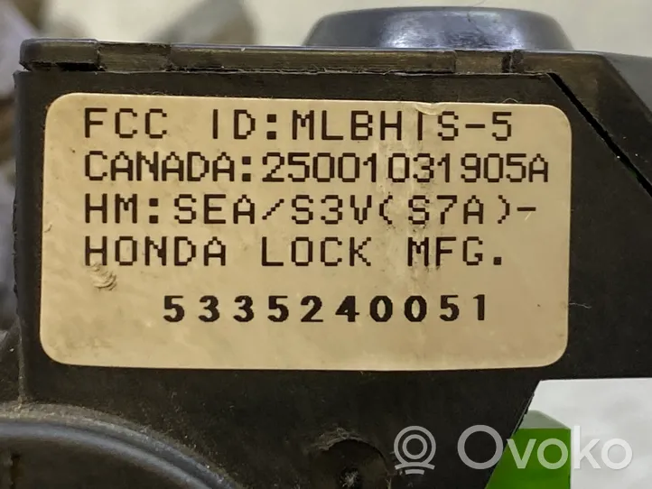 Honda CR-V Moottorinohjausyksikön sarja ja lukkosarja 37820PNL