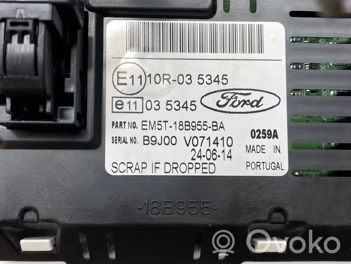 Ford Focus Monitor/display/piccolo schermo EM5T18B955BA