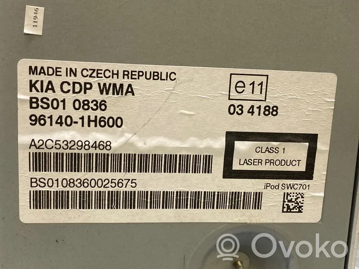 KIA Ceed Unité principale radio / CD / DVD / GPS 961401H600