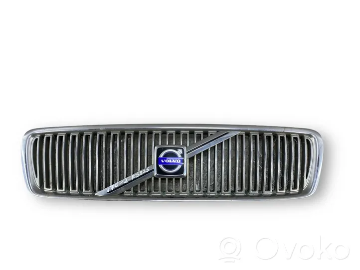 Volvo V70 Grille calandre supérieure de pare-chocs avant 8659875