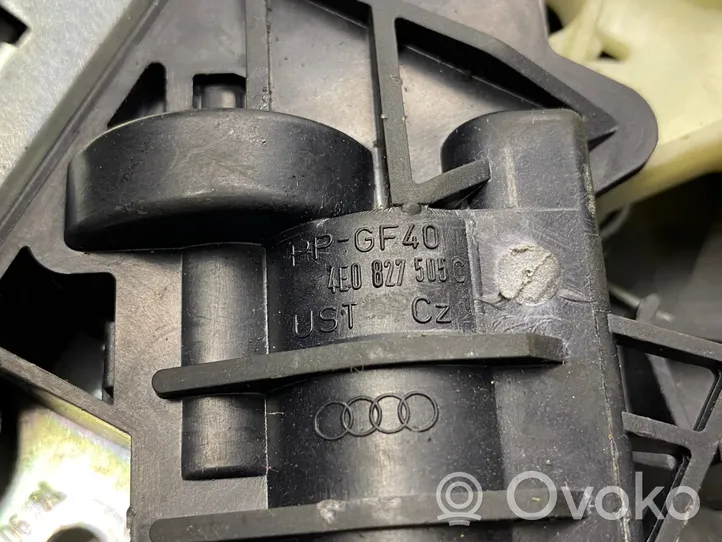 Audi A6 S6 C6 4F Zamek klapy tylnej / bagażnika 4F5827505D