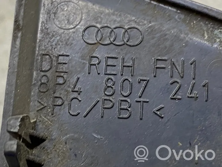 Audi A3 S3 A3 Sportback 8P Zaślepka / Osłona haka holowniczego przednia 8P4807241