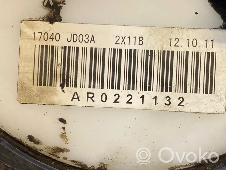 Nissan Qashqai Polttoainesäiliön pumppu 17040JD03A