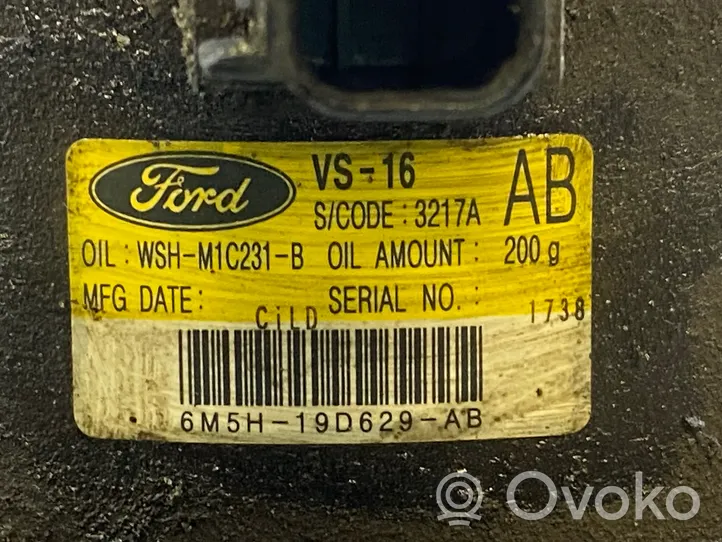 Ford Focus Oro kondicionieriaus kompresorius (siurblys) 6M5H19D629AB