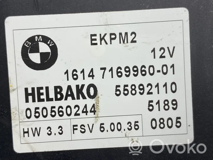 BMW 5 E60 E61 Degalų (kuro) siurblio valdymo blokas 716996001