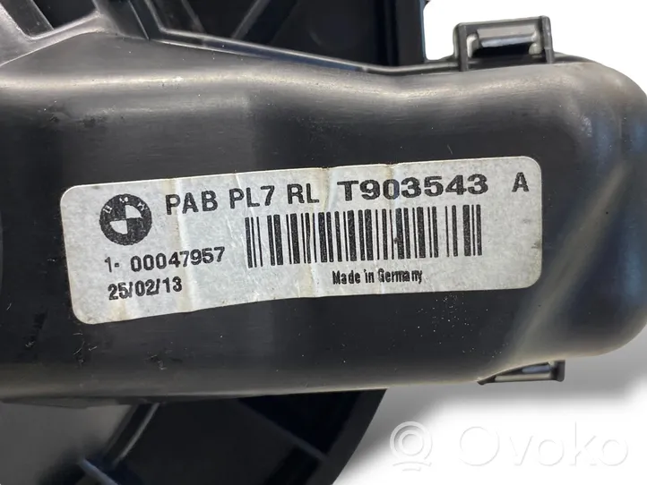 BMW 3 F30 F35 F31 Pulseur d'air habitacle T903543