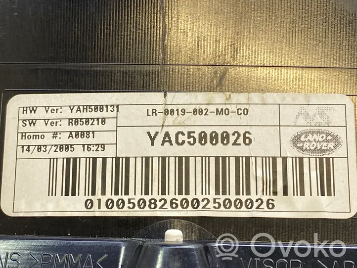 Land Rover Discovery 3 - LR3 Komputer / Sterownik ECU i komplet kluczy NNN500560