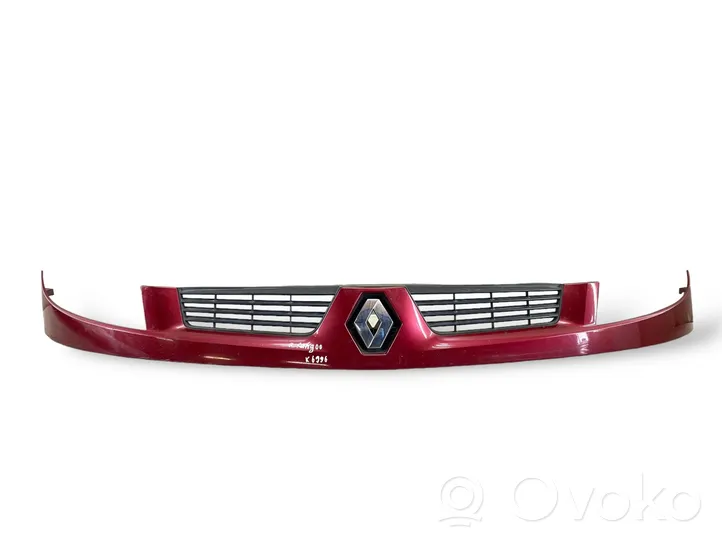 Renault Kangoo I Grille calandre supérieure de pare-chocs avant 8200150629