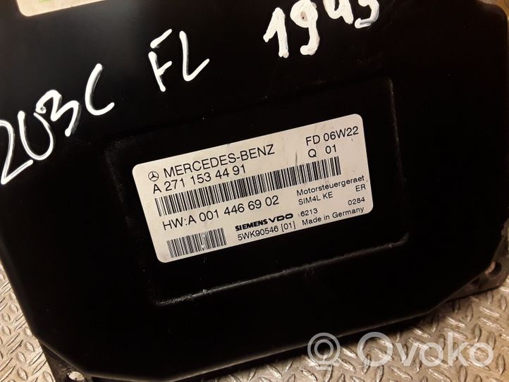 Mercedes-Benz CLC CL203 Kit centralina motore ECU e serratura 2034621130