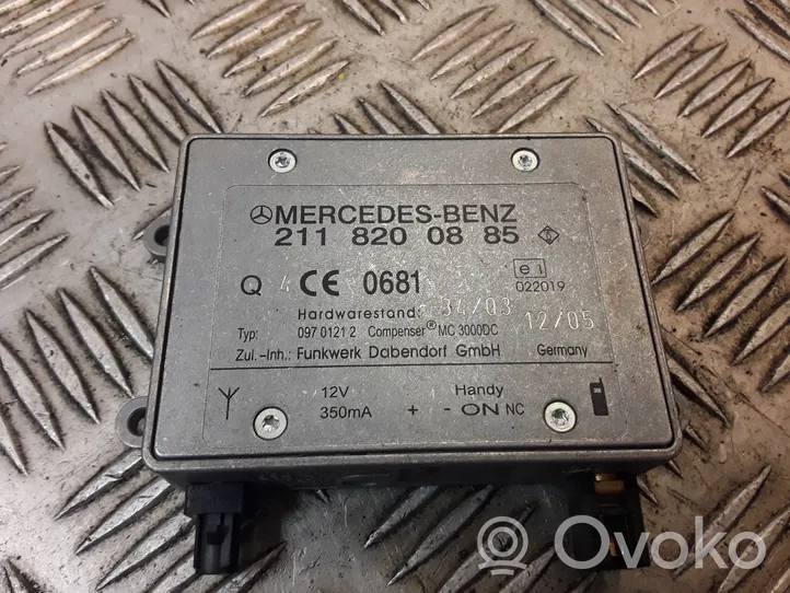 Mercedes-Benz A W169 Bluetooth modulis 2118200885