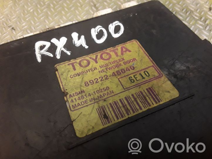 Lexus RX 330 - 350 - 400H Muut laitteet 8922248040
