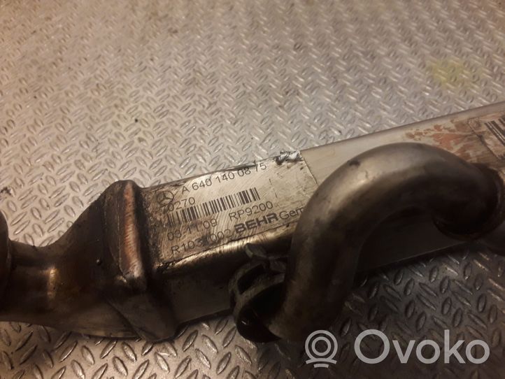 Mercedes-Benz A W169 EGR-venttiili/lauhdutin 6401400875