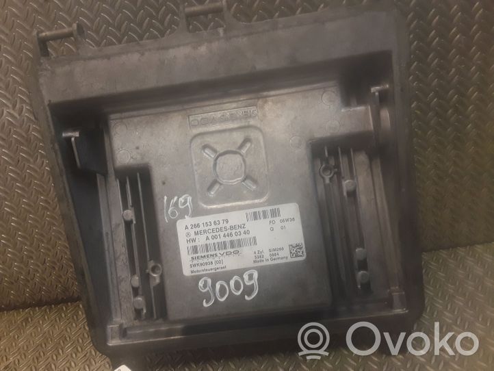 Mercedes-Benz A W169 Kit centralina motore ECU e serratura 1695451508