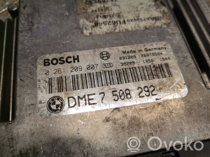 BMW 3 E46 Calculateur moteur ECU 7508292