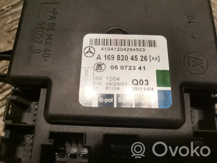 Mercedes-Benz A W169 Oven ohjainlaite/moduuli 1698204526