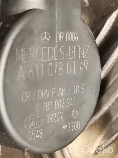 Mercedes-Benz C W203 Listwa wtryskowa 
