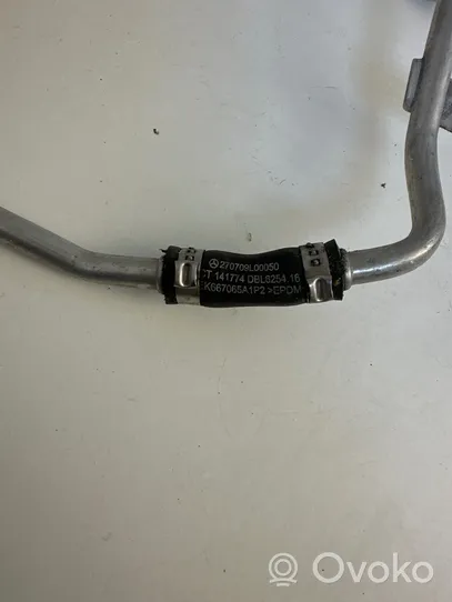 Mercedes-Benz C W205 Turbolader Ölleitung Ölschlauch 270709L00050