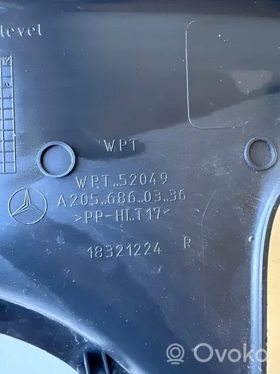 Mercedes-Benz C W205 Listwa progowa tylna A2056860336