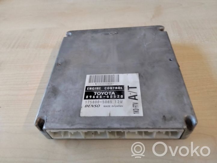 Toyota Land Cruiser (J100) Sterownik / Moduł ECU 8966660520