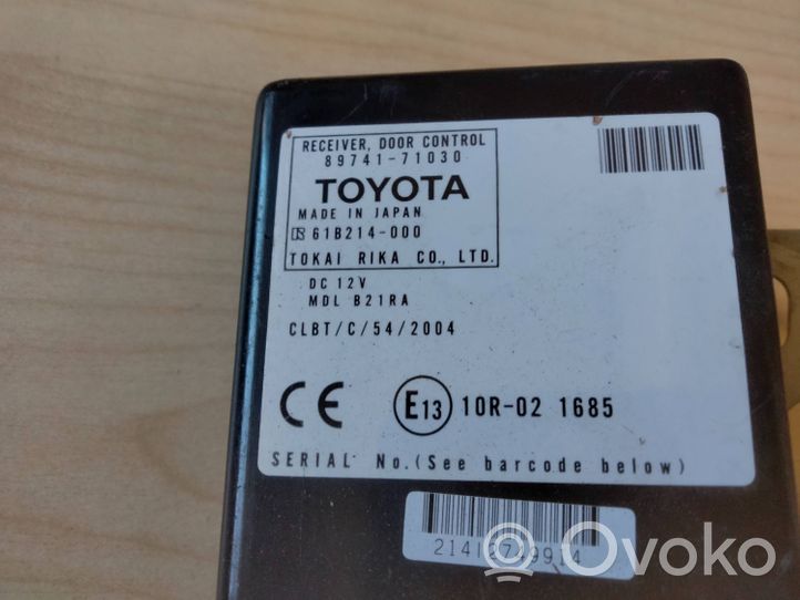 Toyota Hilux (AN10, AN20, AN30) Kiti valdymo blokai/ moduliai 8974171030