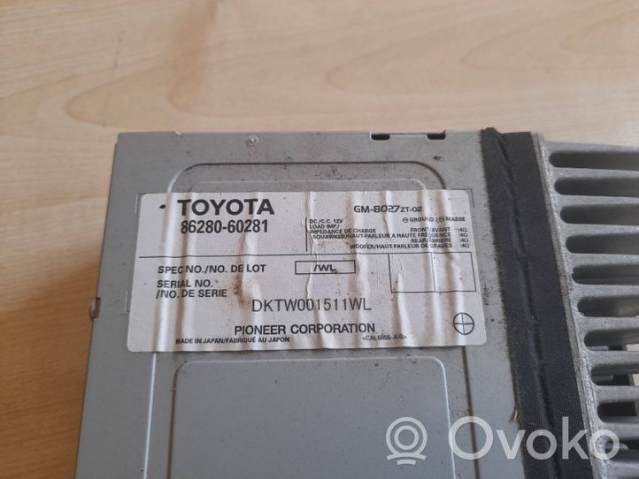 Toyota Land Cruiser (J120) Amplificatore 8628060281