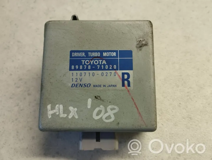 Toyota Hilux (AN10, AN20, AN30) Calculateur moteur ECU 8987871020