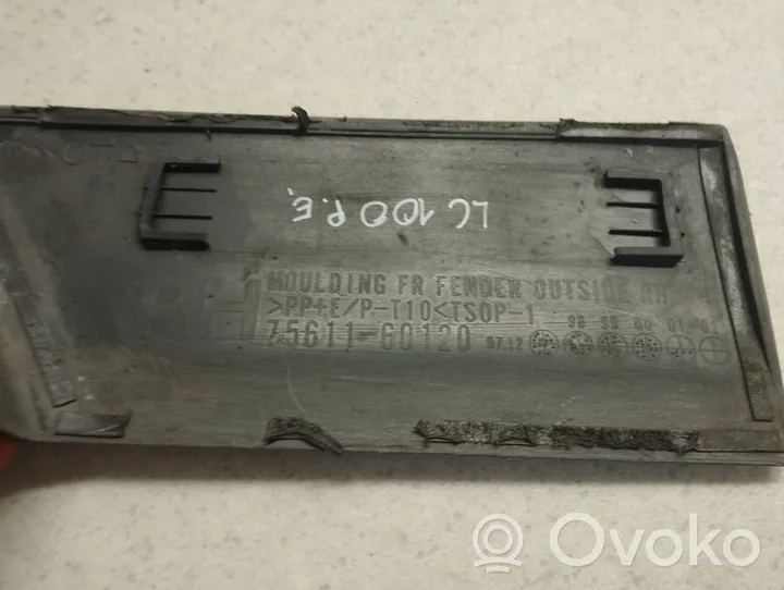 Toyota Land Cruiser (J100) Rivestimento parafango (modanatura) 7561160120