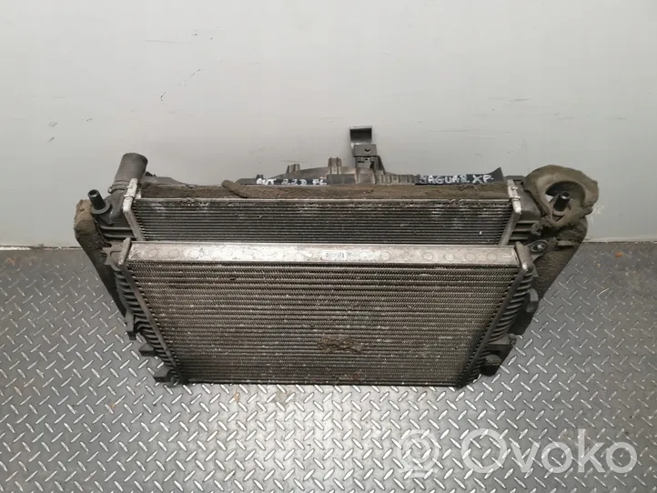 Jaguar XF Radiator set 