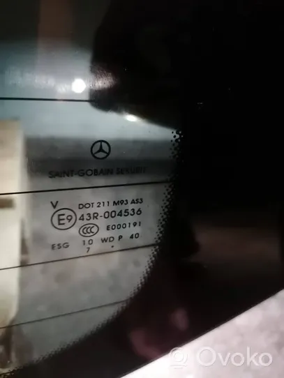 Mercedes-Benz Vito Viano W447 Lastausoven/takaluukun lasi DOT211M93A63
