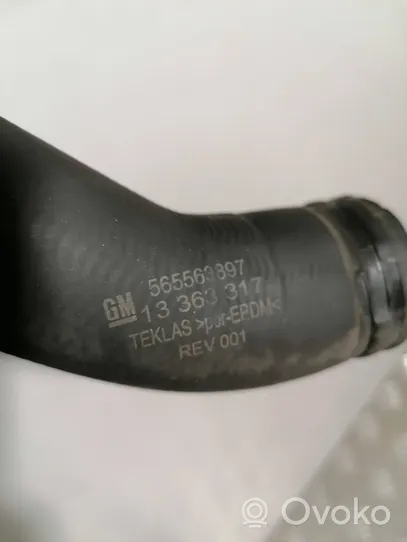 Opel Astra J Engine coolant pipe/hose 13363317