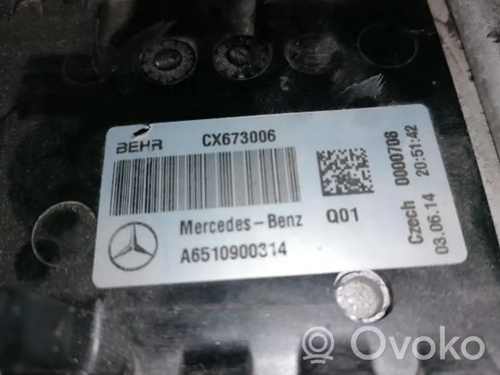 Mercedes-Benz C W205 Chłodnica powietrza doładowującego / Intercooler 