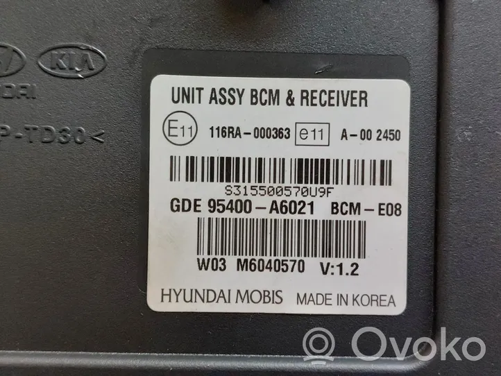 Hyundai i30 Unité de contrôle SAM 
