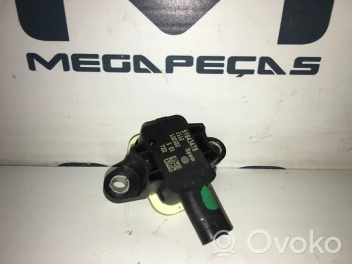 Fiat 500X Airbag deployment crash/impact sensor 