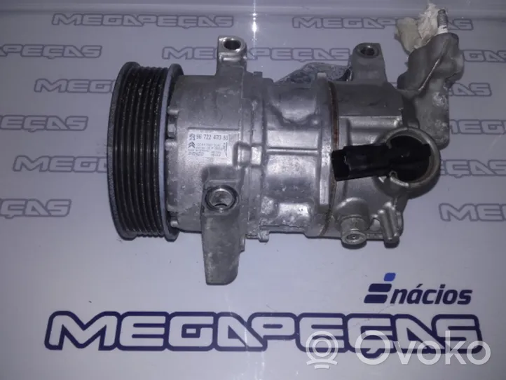 Peugeot 208 Air conditioning (A/C) compressor (pump) 