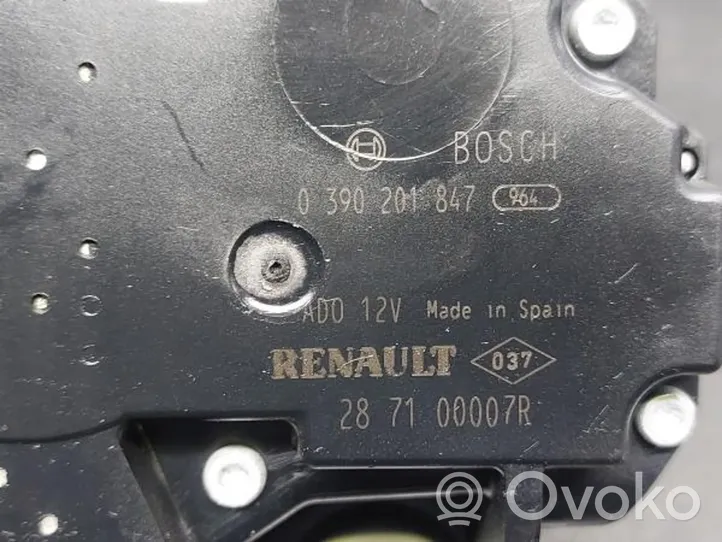 Renault Megane III Silniczek wycieraczki szyby tylnej 
