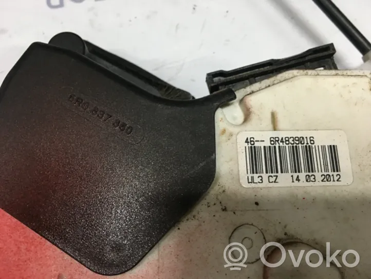 Volkswagen Polo V 6R Rear door lock 