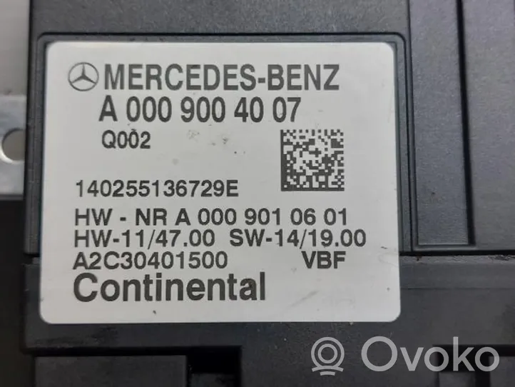 Mercedes-Benz C W205 Autres unités de commande / modules 