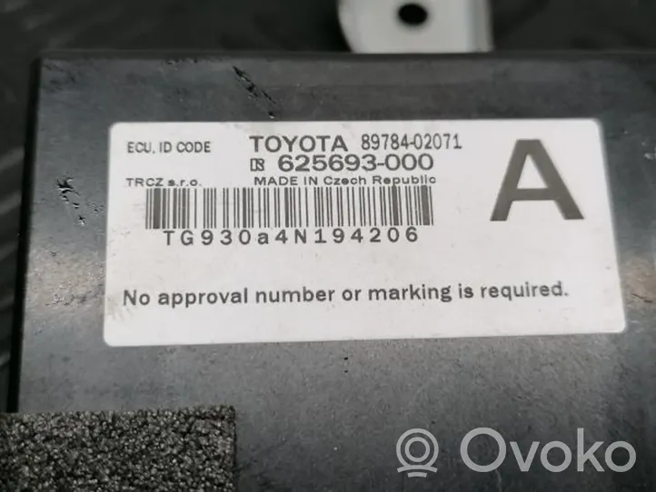 Toyota Auris E180 Modulo di controllo avvio/arresto 