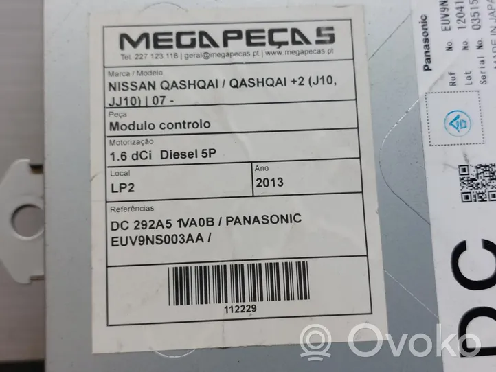 Nissan Qashqai+2 Altre centraline/moduli 