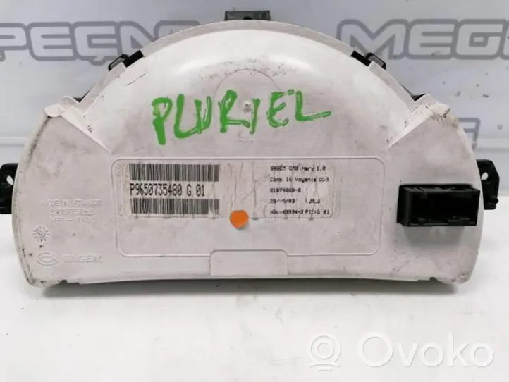 Citroen C3 Pluriel Speedometer (instrument cluster) 