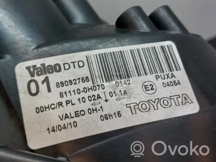 Toyota Aygo AB10 Etu-/Ajovalo 