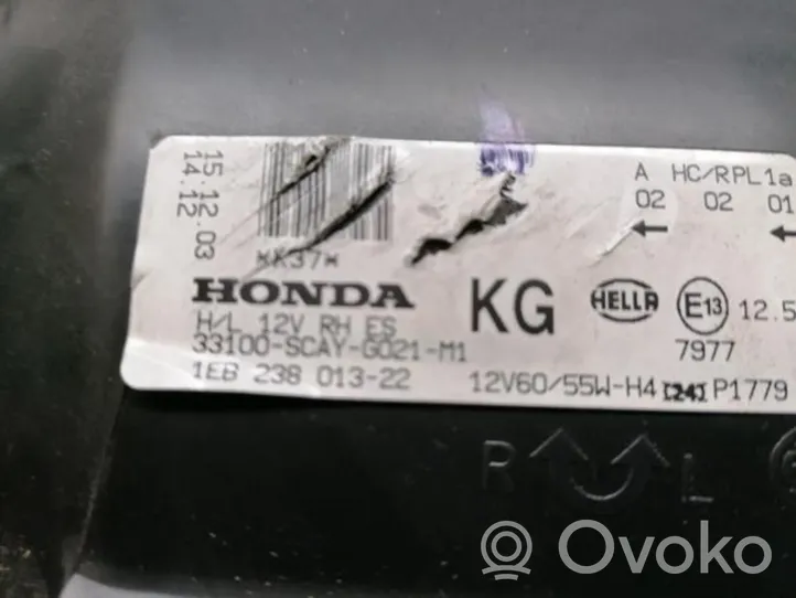 Honda CR-V Phare frontale 