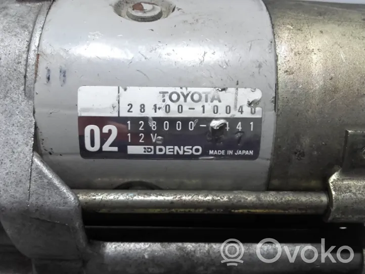 Toyota Corolla E90 Motor de arranque 