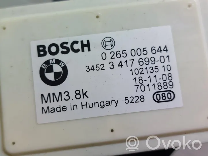 BMW X3 E83 Signalizacijos daviklis 