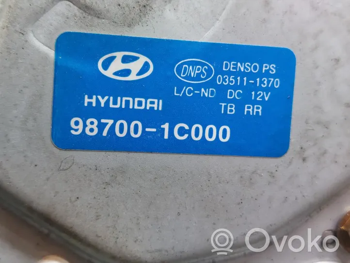 Hyundai Getz Motor del limpiaparabrisas trasero 