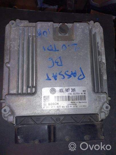 Volkswagen PASSAT B6 Sterownik / Moduł ECU 03L907309