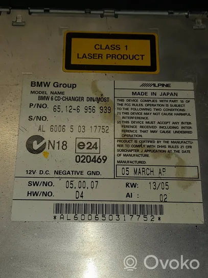 BMW 5 E60 E61 Caricatore CD/DVD 65126956939
