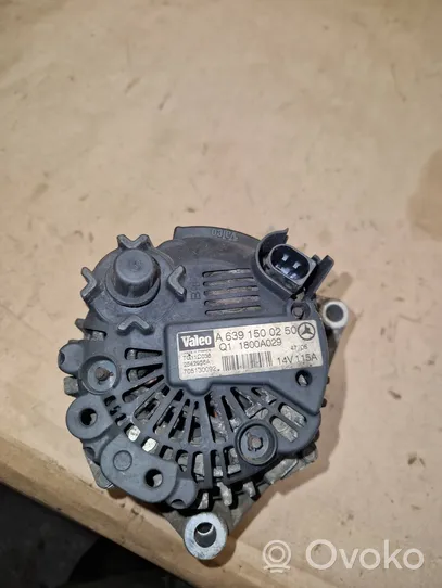 Mitsubishi Colt CZ3 Generatore/alternatore A6391500250