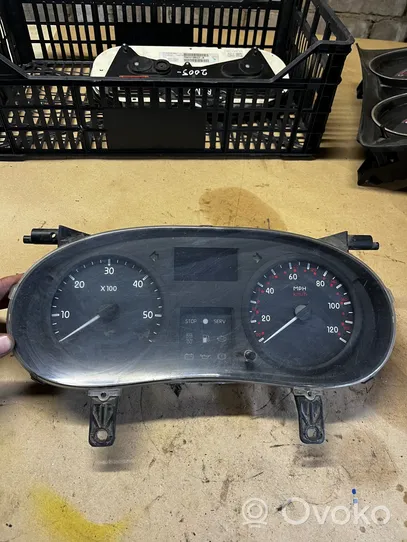 Renault Master II Compteur de vitesse tableau de bord 216719459